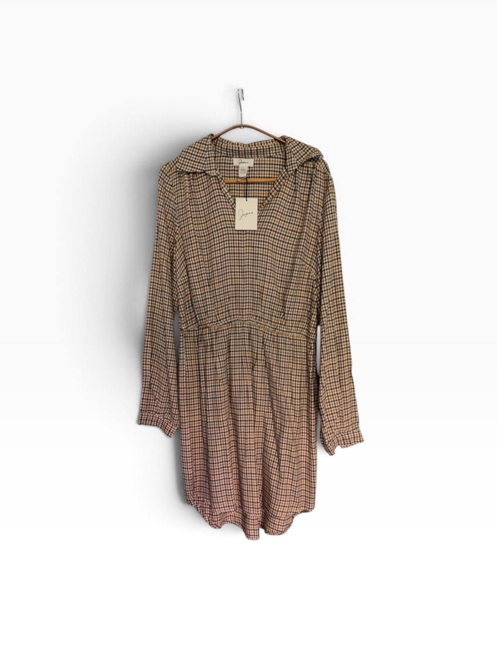 NWT Cotton Shirt Dress